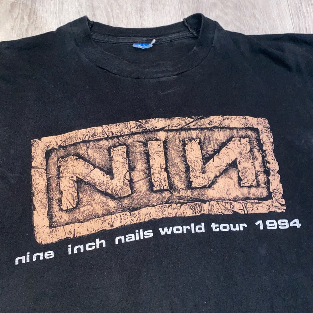 Nine inch nails 1994 vintage tour tee